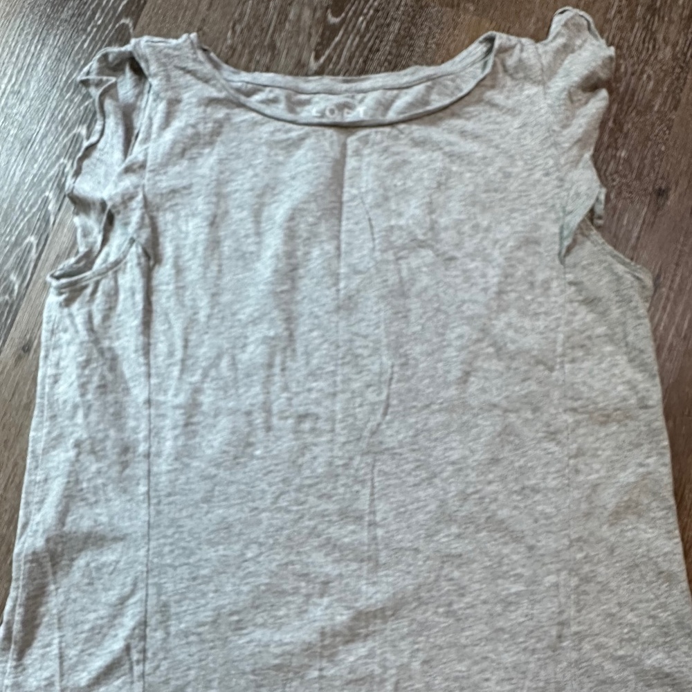 Loft Ruffle Tank